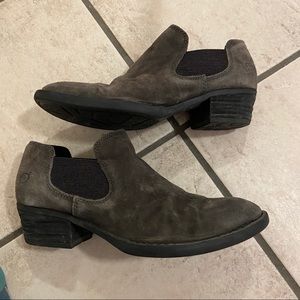 Born grey booties